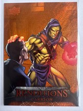 2024 UD Marvel Marvel Renditions Spiderman Orange CARRION 196/299