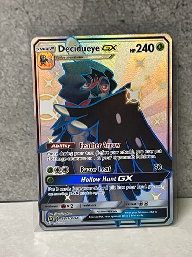 Pokemon Shiny Vault Decidueye GX Sv47/Sv94 (NM)