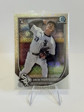 2025 Bowman Mega Box DREW THORPE Chrome Mojo Refractor Rookie Card RC White Sox