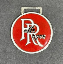 Vintage Rolls Royce Car Auto Insignia Emblem Watch Fob