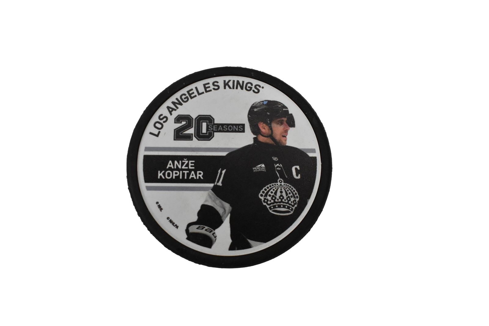 Anze Kopitar #20 2011-12 Panini Crown Royale Hockey Coat of Arms Patches Autographs