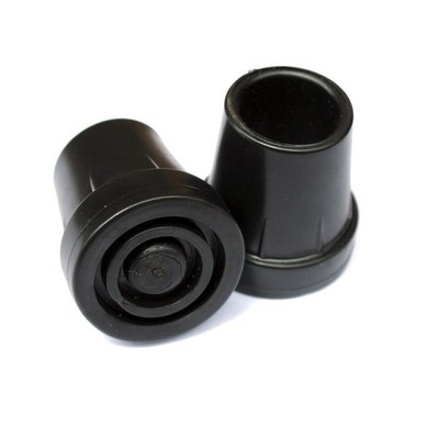 2 Pcs Cane Tips 3/4 Inch Heavy Duty Cane Tips Anti Slip TPR FReplacement NEW