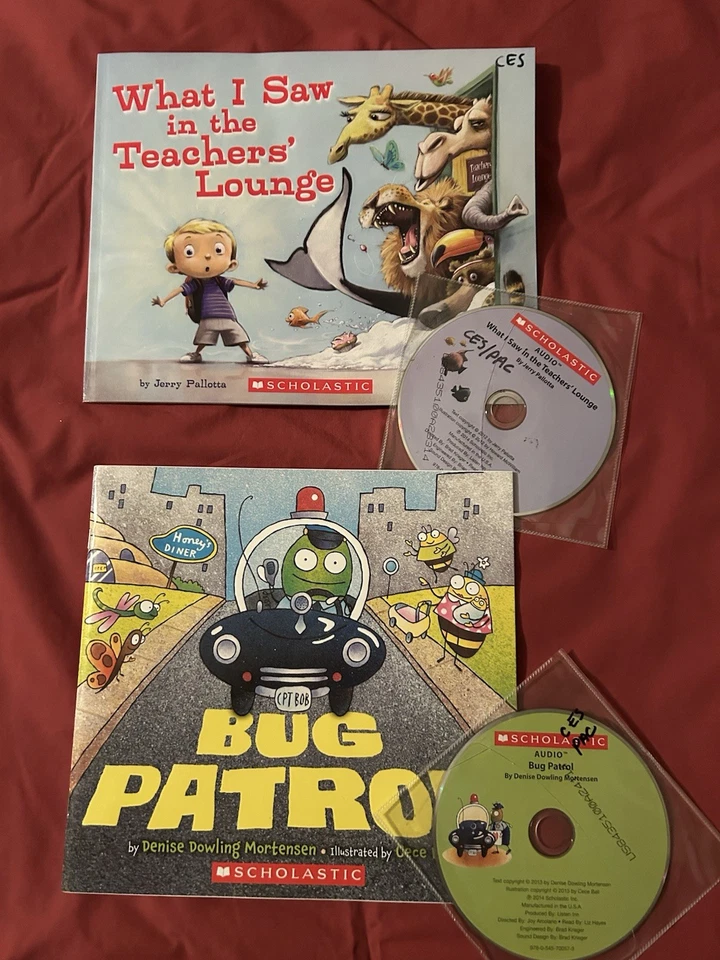 Lot of 13 Scholastic Children's Books with CD Read Along Collection - FREE SHIP - Image 3 of 4