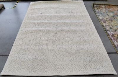 IVORY 5' X 8' Broken Thread Rug, Reduced Price 1172731205 TXT101A-5