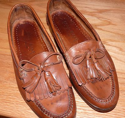 1980` Natural Brown Cole Haan Country Designer All Leather  display picture 3
