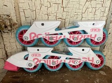 Roller Derby Inline Skate Replacements Girl Pink/Blue/White