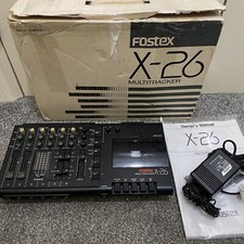 Fostex X-26 Multitrack Cassette Recorder Lo Fi Tape 4 Track (half Speed Modded)