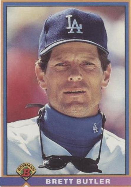 1991 Bowman - Brett Butler #597 for sale online | eBay