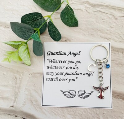 Schutzengel Geschenk, Schutzengel, Engel Andenken Schlüsselanhänger, Beste Freundin Geschenk