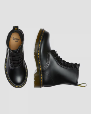 Dr. Martens 1460 W Women's Black Smooth Leather Boots 11821006