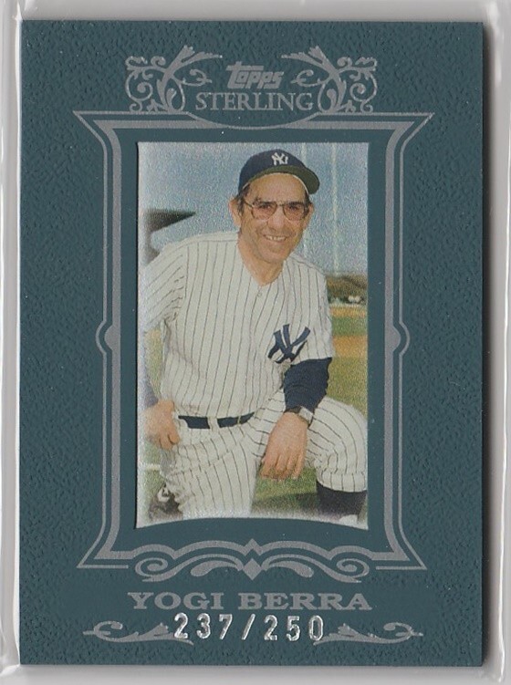2007 Topps Sterling #126 Yogi Berra #/250 047-F