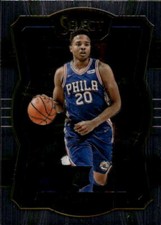 2017-18 Panini Select Markelle Fultz #195 Philadelphia 76ers 2G