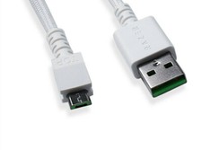 White USB cable for Razer Basilisk Viper Ultimate Naga Pro deathadder v2 Mouse