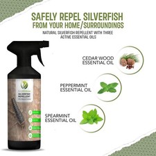 EcoWidow SilverFish Repellent Home Treatment Spray for carpets 500ml *NEW* ⭐⭐⭐⭐⭐