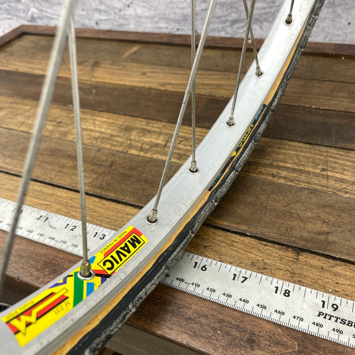 Roue av 26 Mavic 217 moyeu Deore XT - Équipements vélos