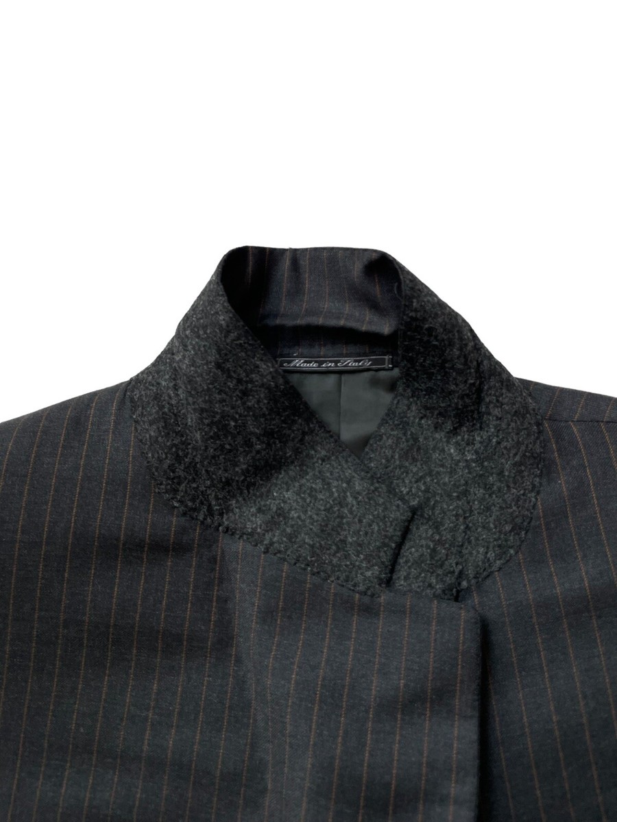 CORNELIANI Super 120s Merino Mens Sz 46R Suit Jacket Black