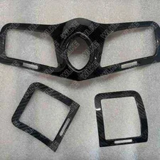 Dry Carbon Fiber Dashboard Vent Panel Trim Kit for Maserati GranTurismo 08-17