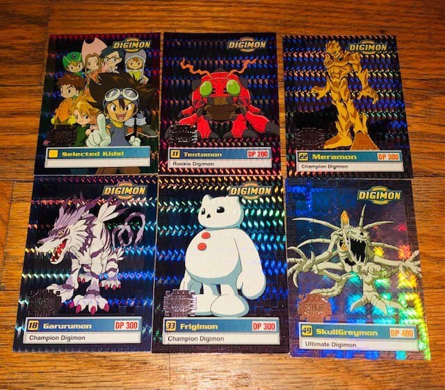 digimon animated series cards Edition Booster Box Canvas Card Anime Series Ver is released Digimon Tamers JUMBO "blue Card"