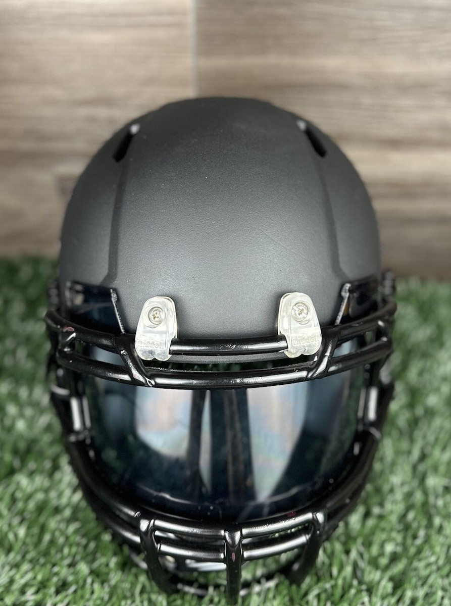 Alabama Crimson Tide Football Helmet Full Size Speed Adult Black Out | eBay