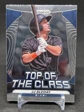 JJ Bleday 2020 Panini Prizm Baseball Silver PRIZM Top of The Class TOC-4 A's