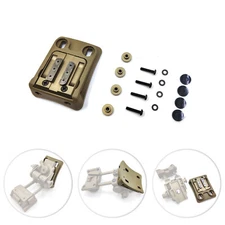 Helmet Mount w/ 4-Hole CNC Functional GSGM DPAM NVG Shroud ANVIS Night Visionapr