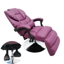 360 Degree Rotating Purple Air pressure Facial Salon Chair Bed Spa Table Beauty