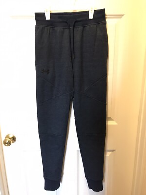 NEW Under Armour Double Knit Heavyweight Jogger Blue 1347273 408