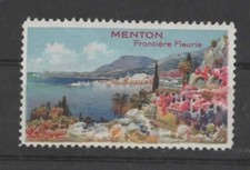 FRANCE -- MENTON -- ERINOPHILIE -- Vignette, cinderella -- Frontière Fleurie