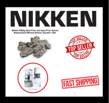 Nikken PiMag Aqua Pour Replacement Mineral Stones 1kg Item 1386
