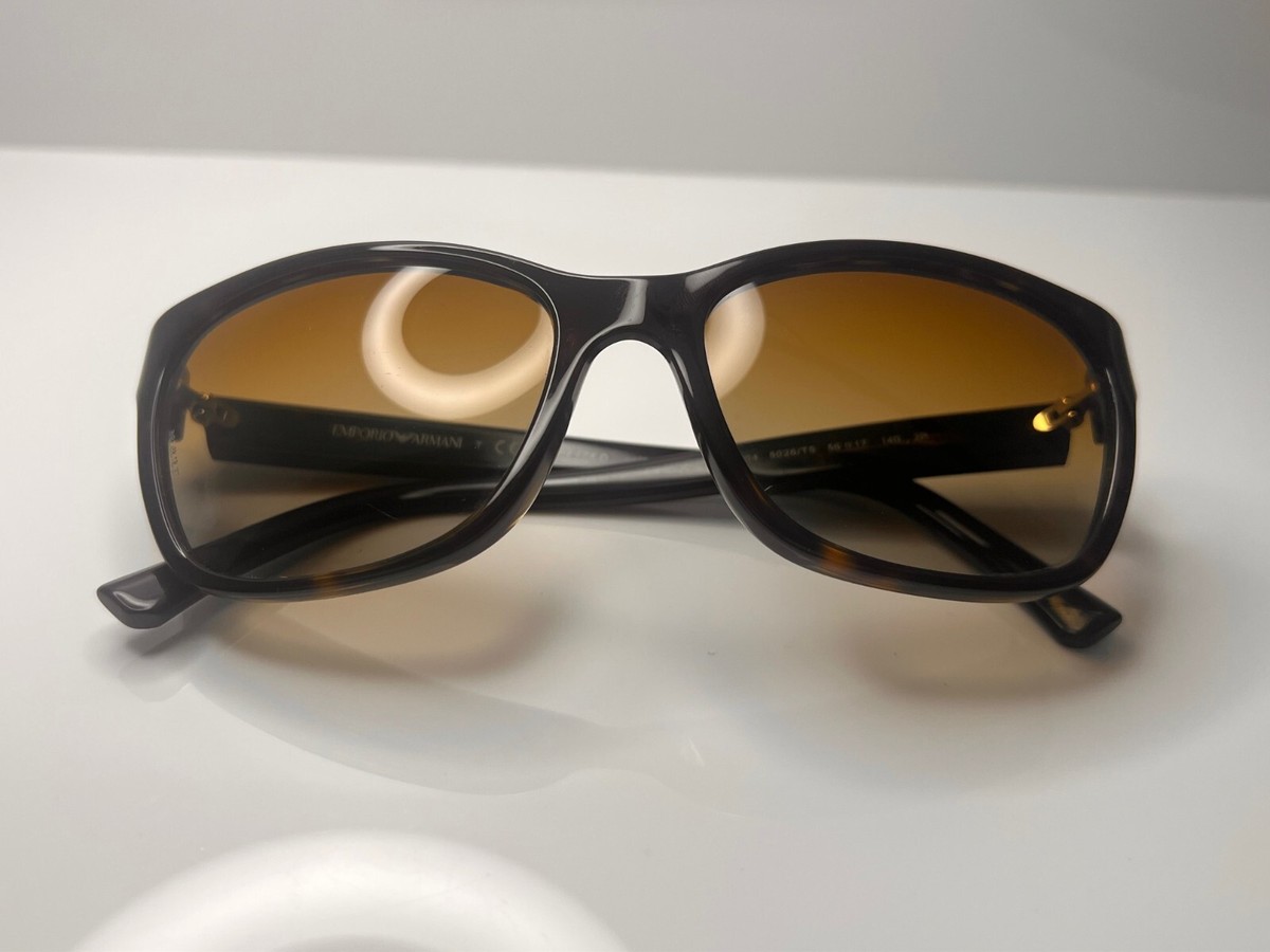 Emporio Armani EA4004 5026/T5 Sunglasses Tortoise Brown 56 17-140, Frames Only Authentic EMPORIO ARMANI SUNGLASSES EA4004 5026/T5 56MM RARE  main image 2