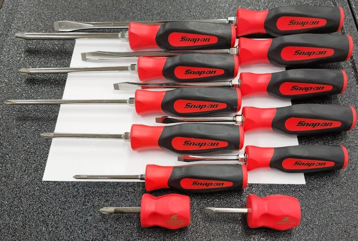 Snap on deals long screwdriver set
