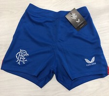 Image of Brand New Castore Rangers FC 2023/24 Away Shorts Junior JS 8-9 Years
