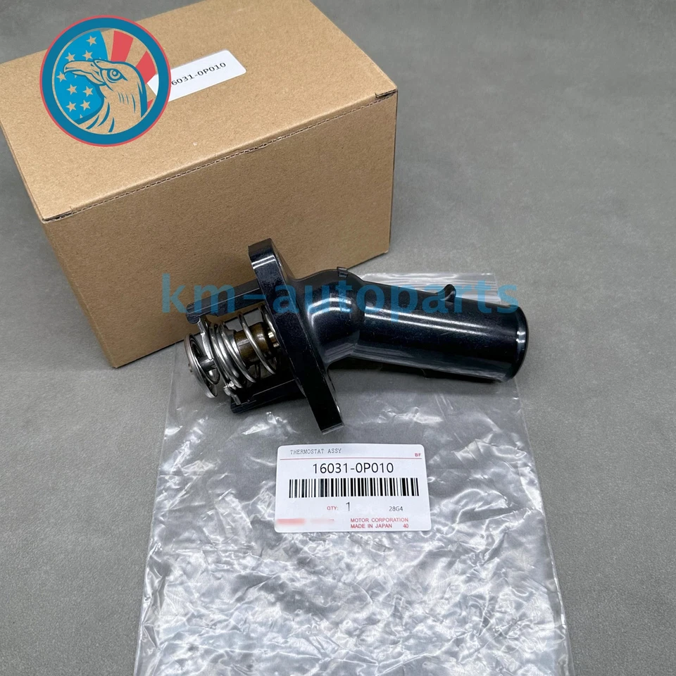 FOR TOYOTA 4.0L engine TUNDRA FJ CRUISER THERMOSTAT with housing 16031-0P010 Foto 2 de 4