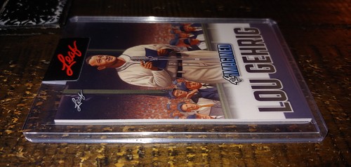 476: LOU GEHRIG 2023 LEAF REIMAGINED YANKEES BASEBALL IRON HORSE #RIB-27 - Picture 5 of 10