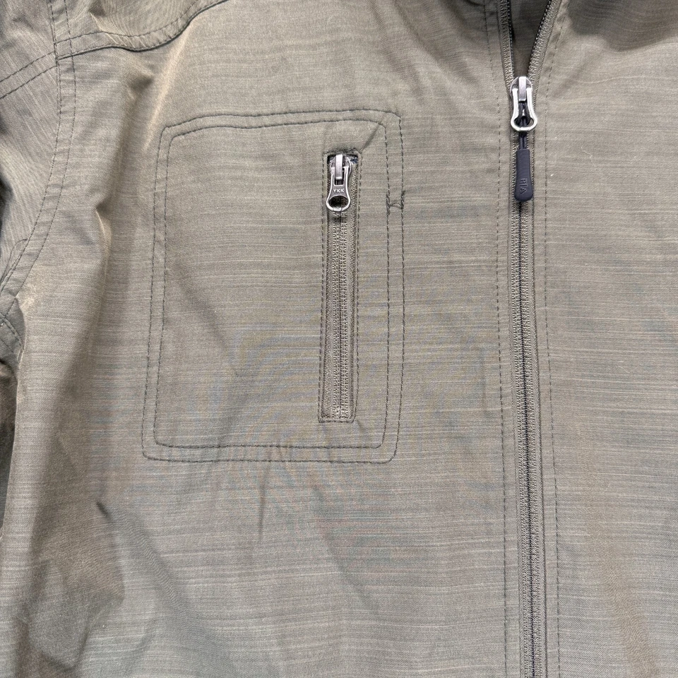 Port Authority Hooded Jacket Mens XL Ivy Green Waterproof Rainwear NWT - Image 4 of 4