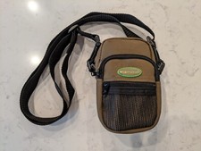 Samsonite Vintage Brown Camera Case with Zip Pockets and Shoulder Strap