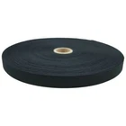 Black 2" 1.5 3/4" 1" " Nylon Webbing Medium Weight  Nylon Strap Black