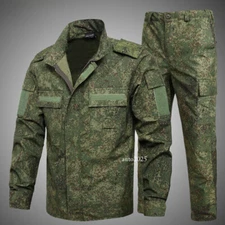 Russian EMR Camo Military Adult Uniform Airborne Cos Field Training Hunting Suit