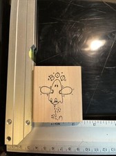 Halloween Limited Edition 1997 Rubber Stamp Friendly Ghost-BOO