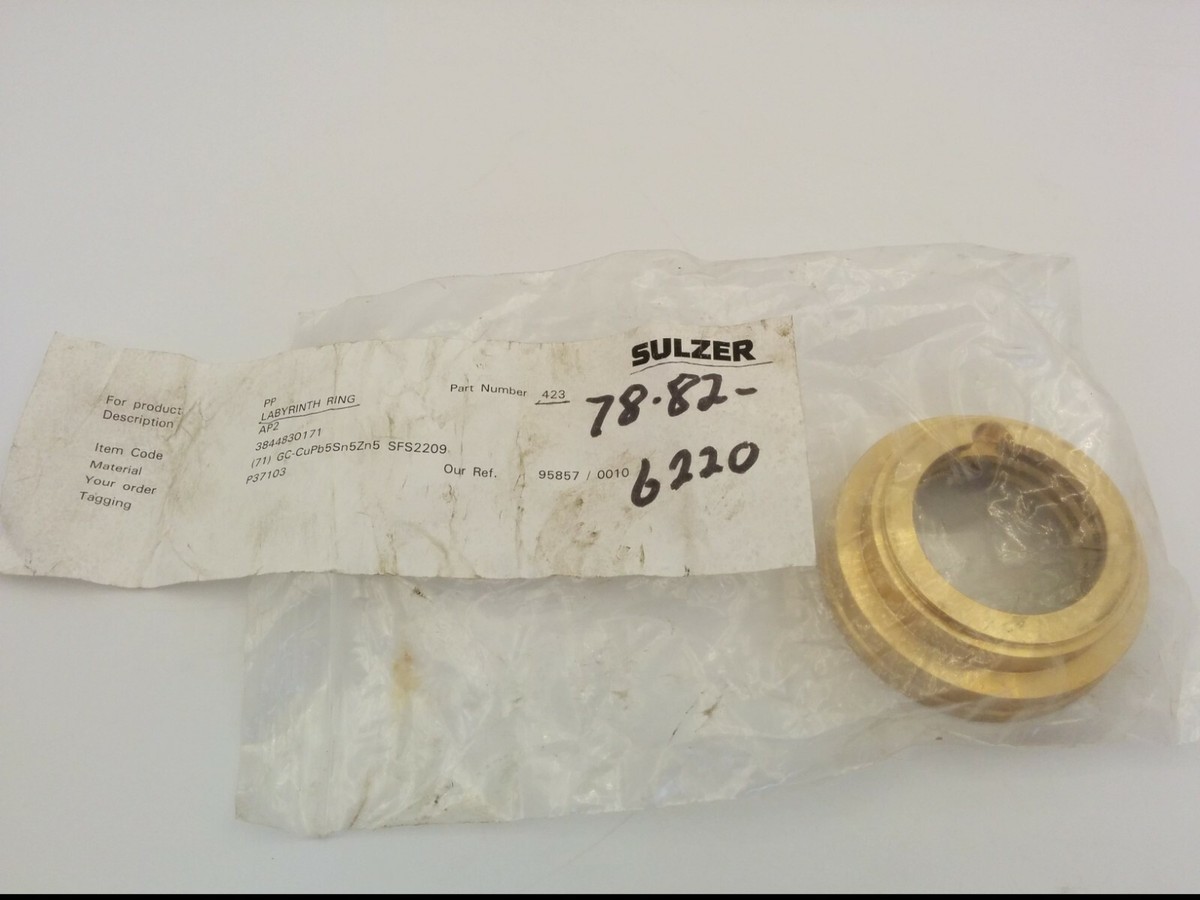 SULZER #423 LABYRINTH RING, NNB | eBay