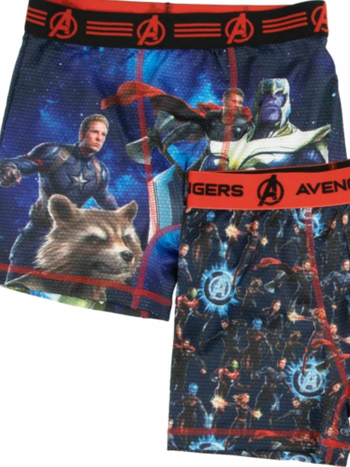 Marvel Boys Avengers Infinity War 3pc Boxer Briefs Boxer Shorts Set Underwear - Image 3 of 3