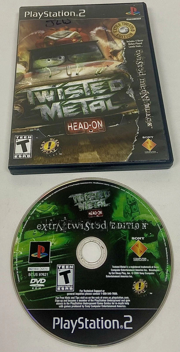 Twisted Metal Head On Sony Playstation 2 Game