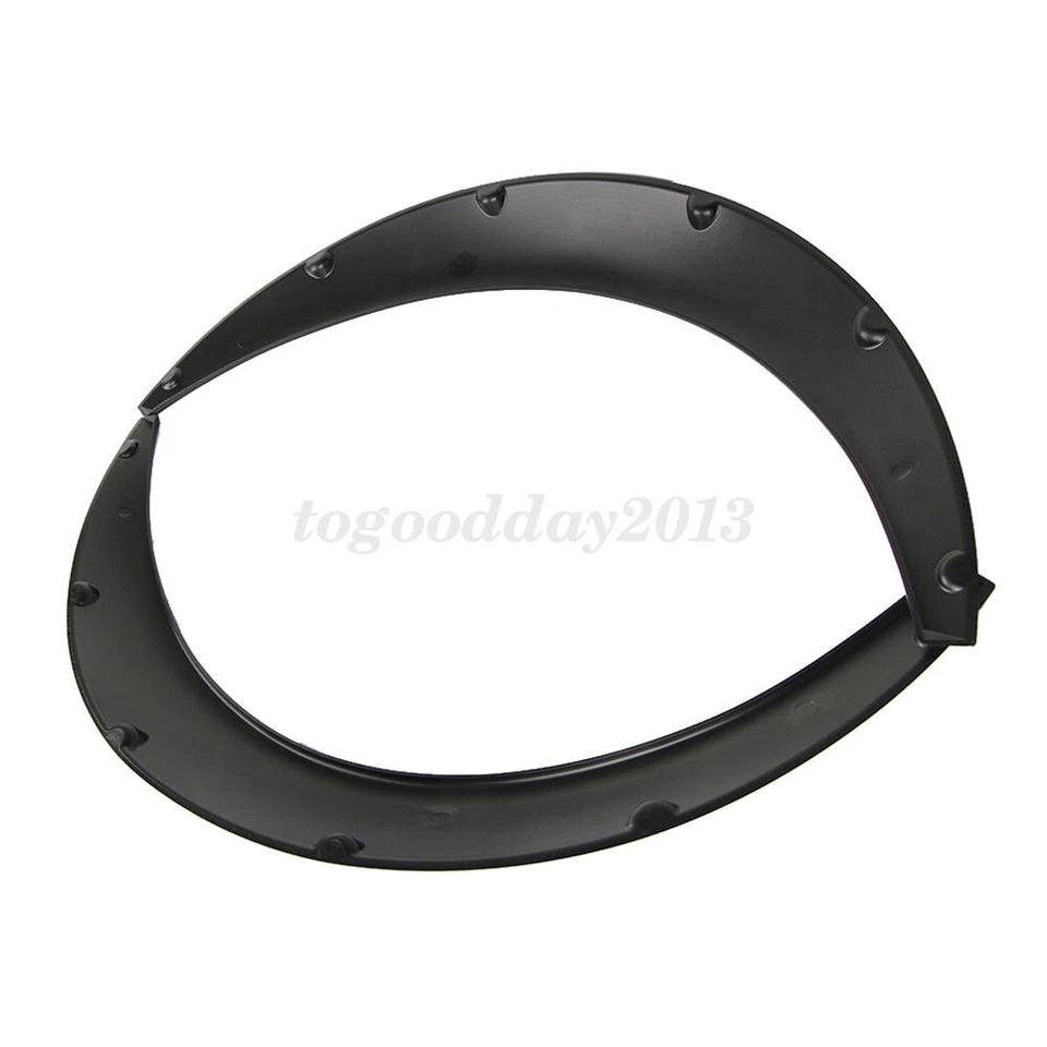 EE. UU. 4 PIEZAS Guardabarros Automóvil Llamaradas Arco Rueda Protección Cejas Guardabarros Pegatina Foto 4 de 4