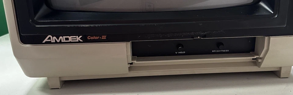 Amdek Color Display Monitor Color-II Model Untested AS IS See All Pictures - Image 2 of 4