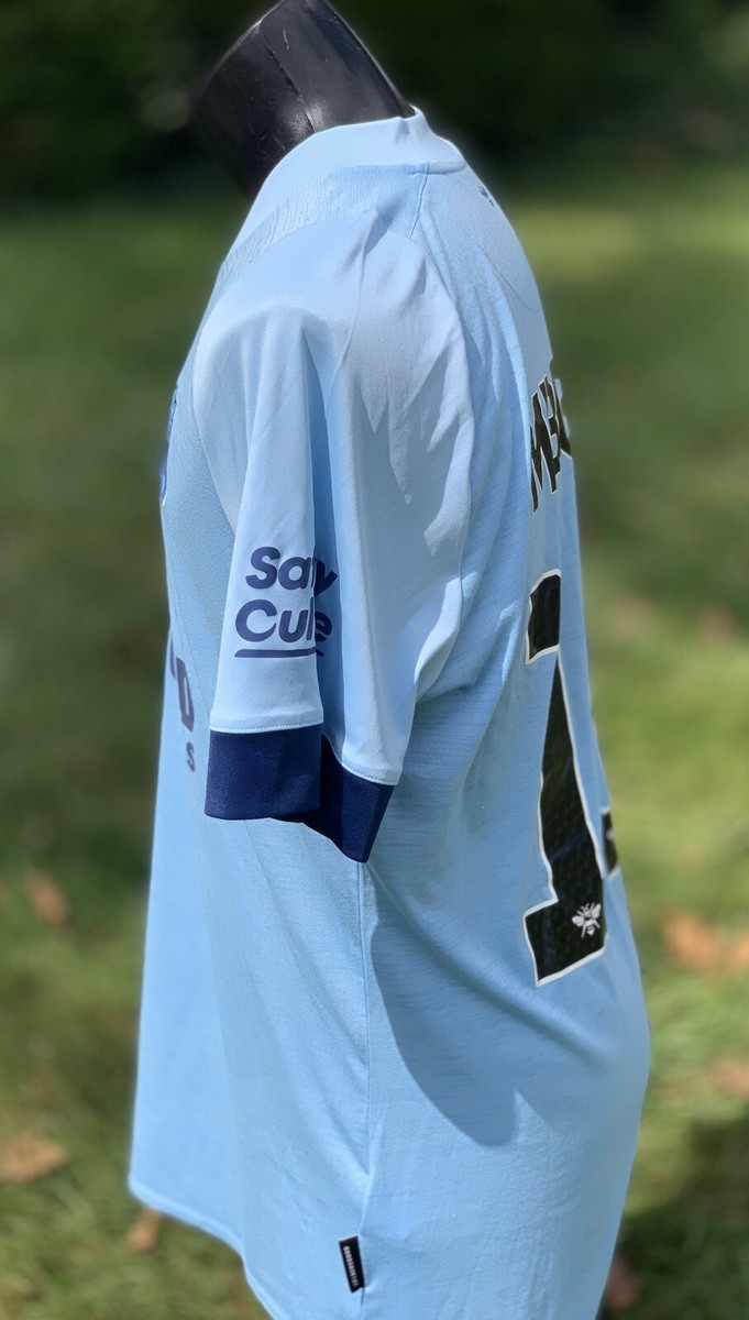 Brentford FC Away Football Soccer Shirt Jersey MBEUMO #19 22/23