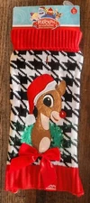 Officially Licensed Rudolph the Red Nosed Reindeer Holiday Dog Sweater, XS NWT