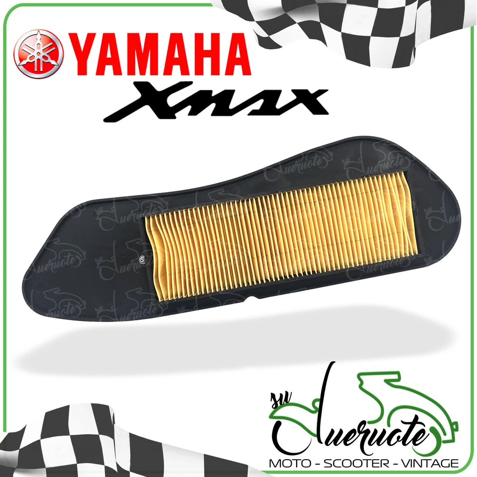 Filtre À Air Yamaha Pour X Max 125/250 X-City X-Max Noir Sport ABS Iron YP - Photo 2/2
