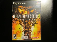 Metal Gear Solid 3: Snake Eater (SONY PlayStation 2 2004)  COMPLETE PRISTINE NEW