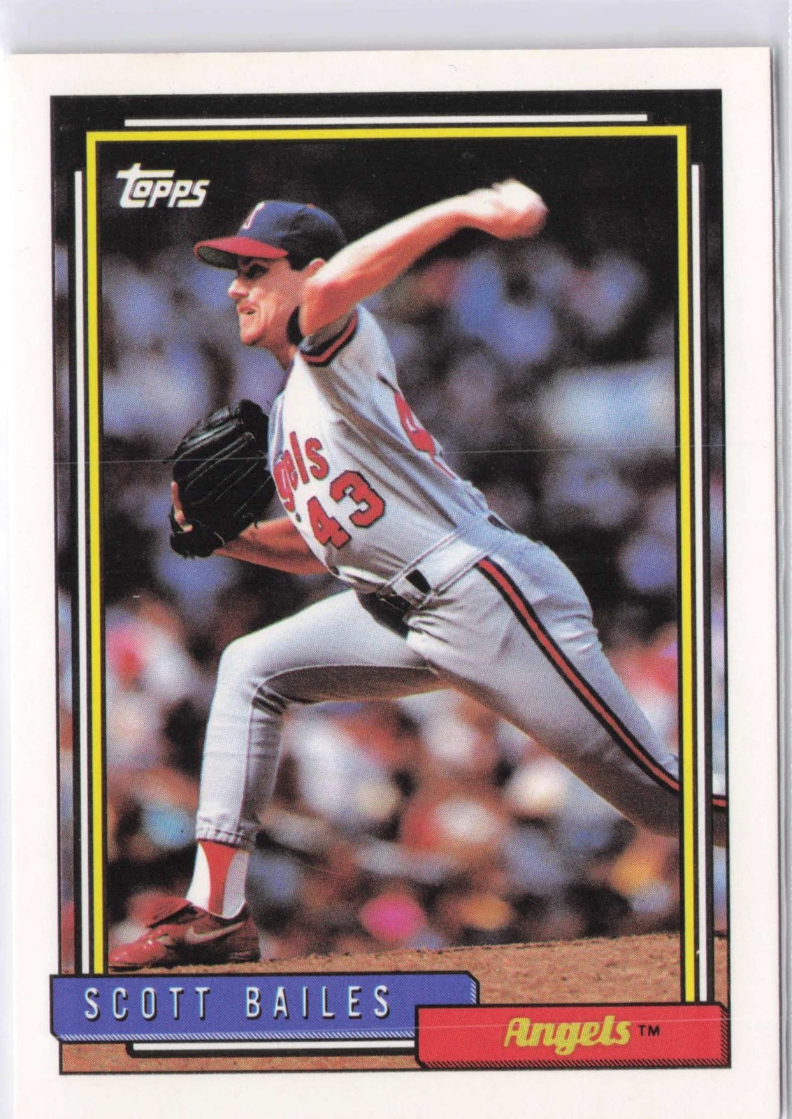 1992 Topps Scott Bailes #95