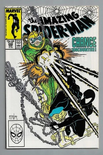 THE AMAZING SPIDER-MAN # 298 : Very Fine-(Grade 7.5) : March 1988 :Marvel Comics